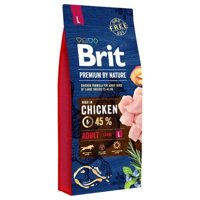 Brit Premium by Nature Adult L — kurczak