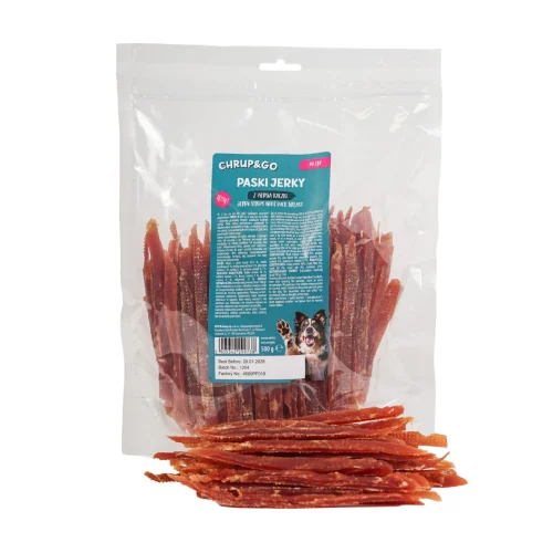 Chrup&Go Paski jerky z piersią kaczki