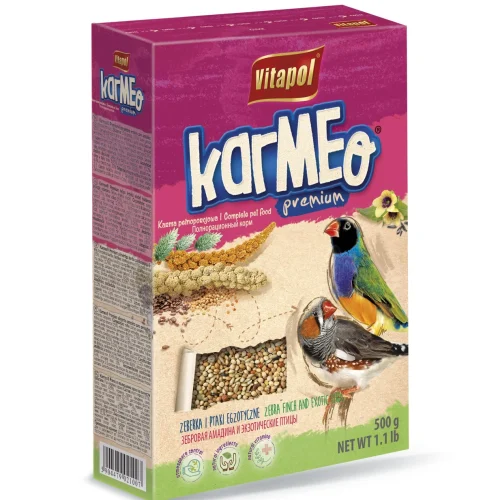 Vitapol Karmeo – karma dla zeberek i ptaków egzotycznych