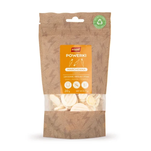 Vitapol Powerki – marchew liofilizowana