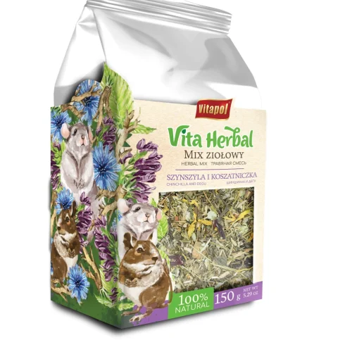 Vitapol Vita Herbal Mix dla szynszyli i koszatniczki